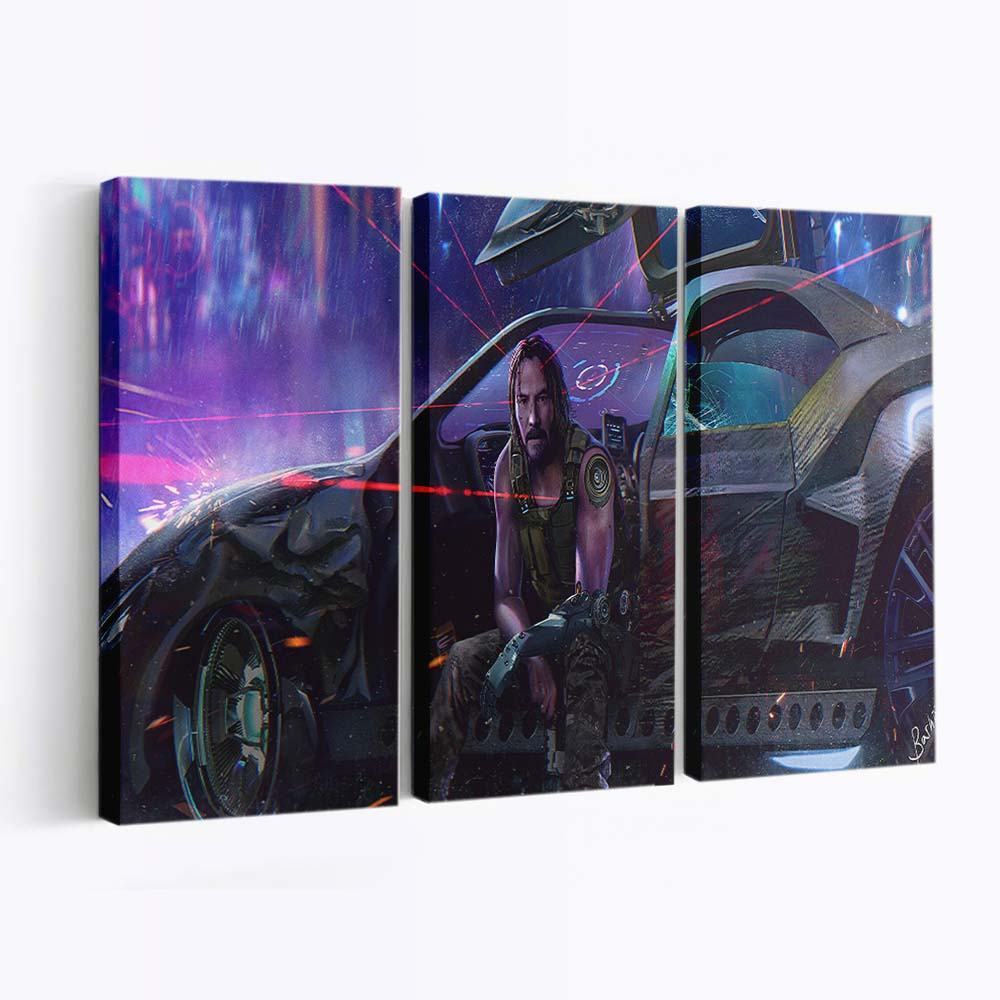 cyberpunk 2077 keanu reeves 4k 3t